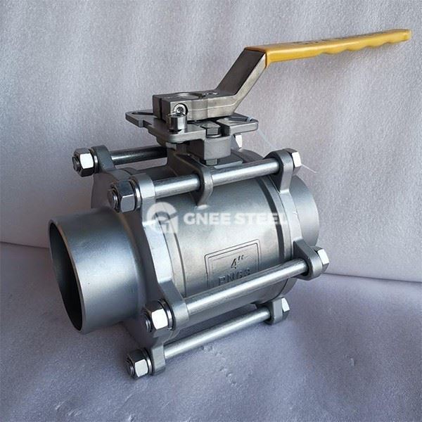 3 Piece Stainless Steel Ball Valve