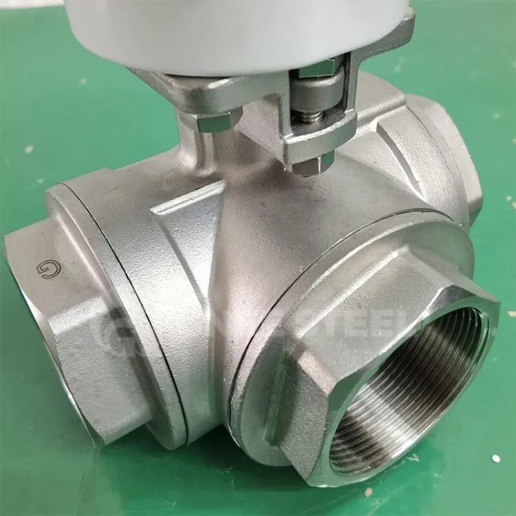 Vàlvula de bola L-Port de 3 vies