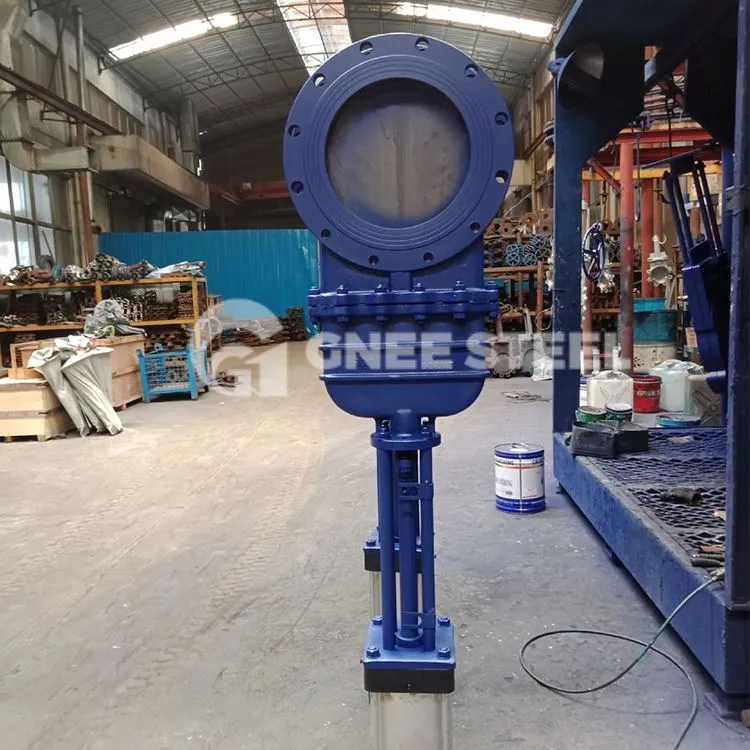 Vàlvula de compuerta de ganivet ajustable