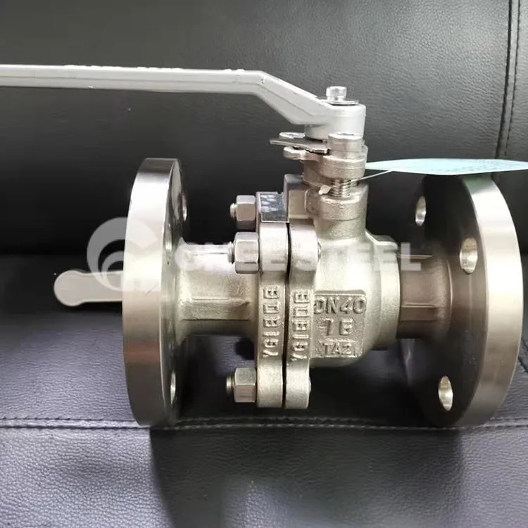 Vàlvules de bola d'acer d'aliatge