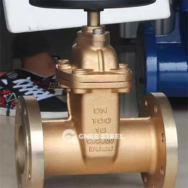 Vàlvules de porta de bronze d'alumini