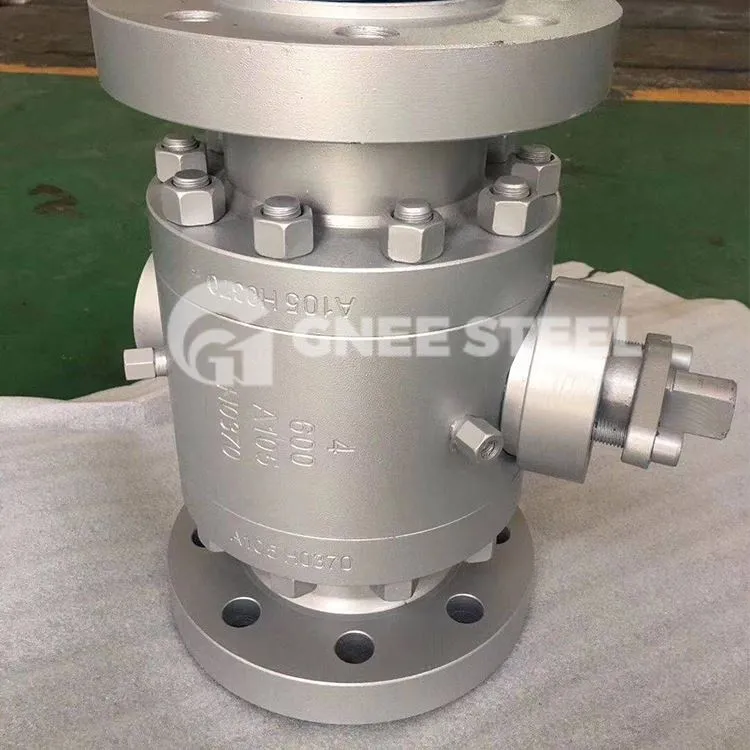 Vàlvula de bola d'acer forjat API