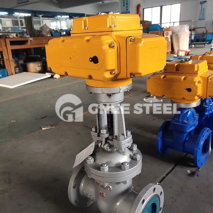 Vàlvules de comporta elèctrica