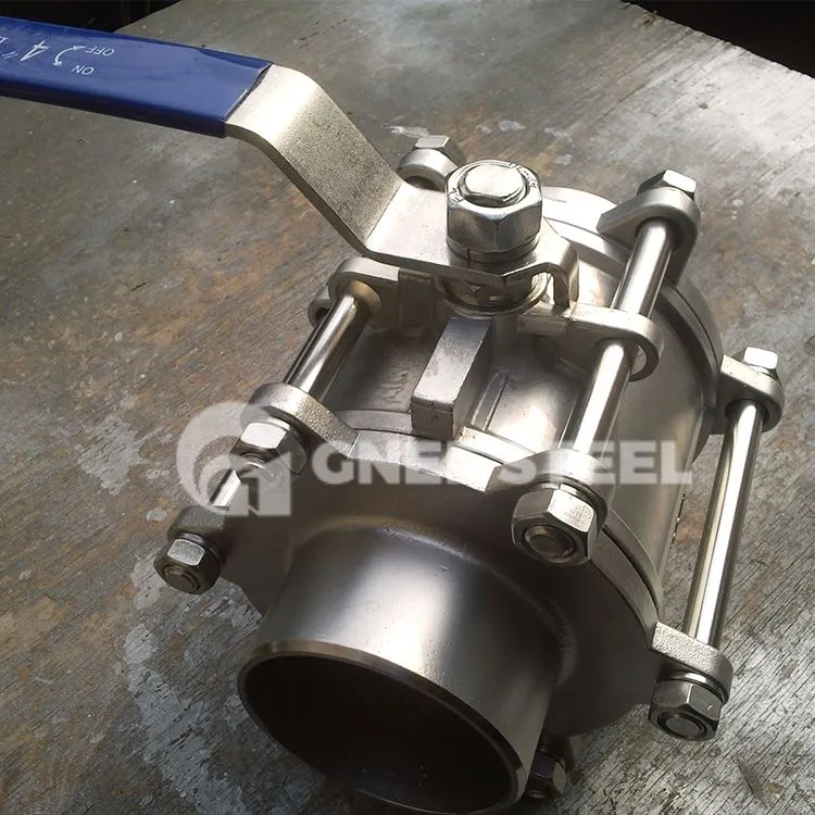 Vàlvula de bola de soldadura a tope