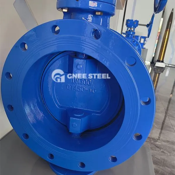 Vàlvules de papallona d'alt rendiment d'acer de carboni