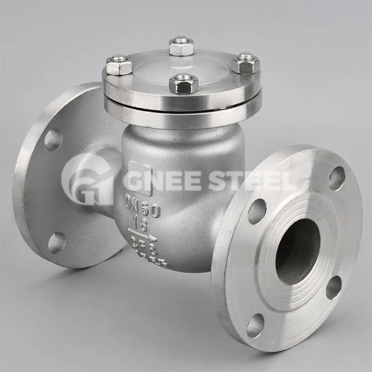 Vàlvula de retenció d'acer al carboni