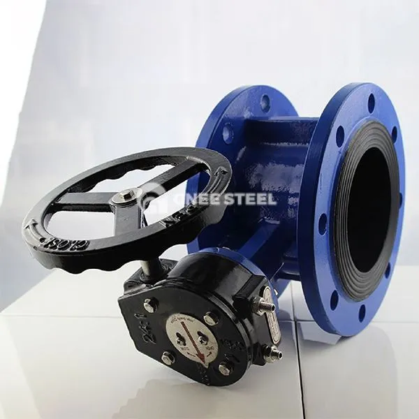 Vàlvules de papallona de brida de ferro colat