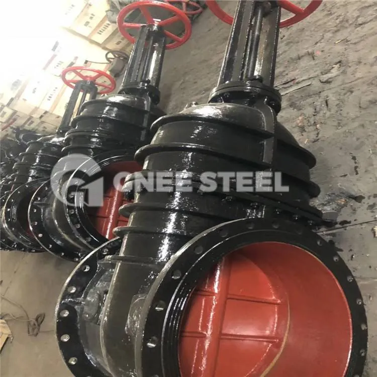 Vàlvula de compuerta de tija sense pujada de ferro colat