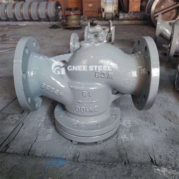 Vàlvula de revisió d'acer de fosa