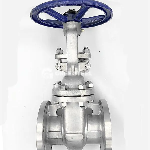 Vàlvula de la porta de la falca d'acer de fosa