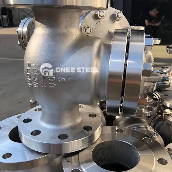 Vàlvula de verificació del swing criogènic