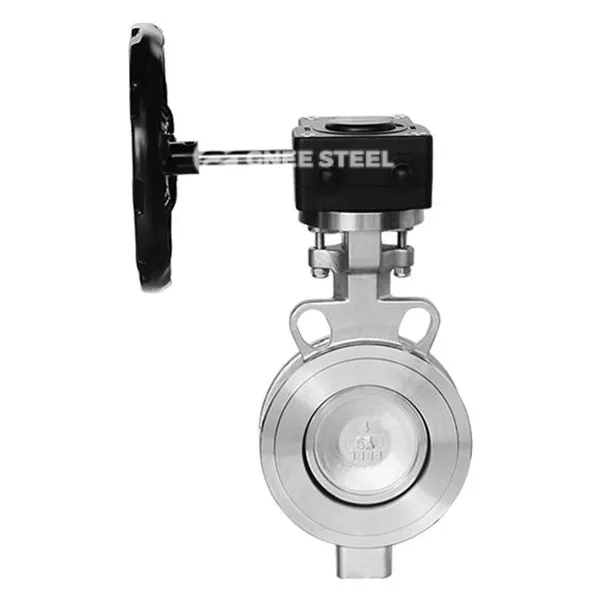 Vàlvula de papallona de doble excèntric d’alt rendiment