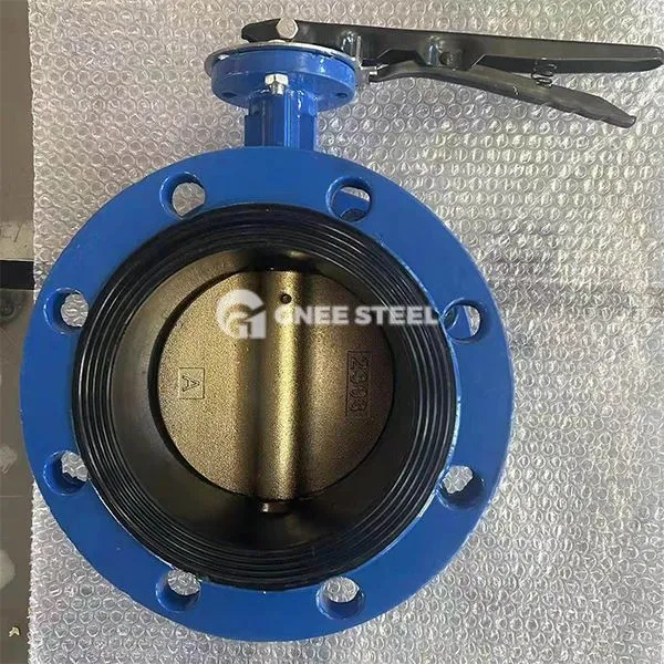 Vàlvules de papallona de doble brides