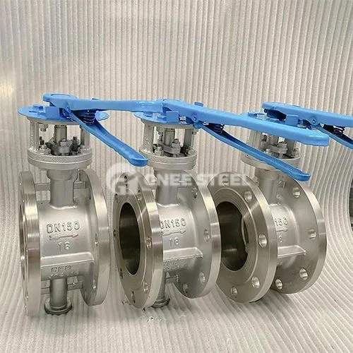 Vàlvules de papallona d’acer inoxidable dúplex