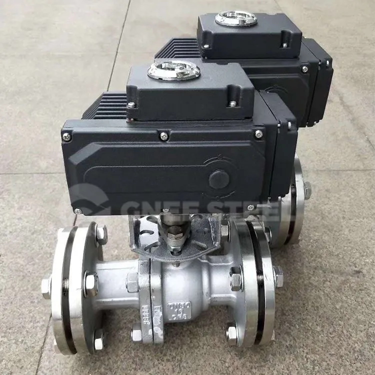 Vàlvula de bola d'accionament elèctric