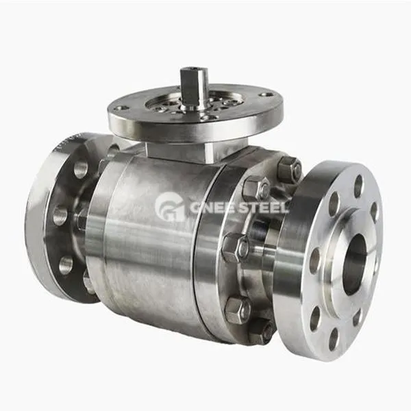 Vàlvula de bola de trunnió d'acer forjat