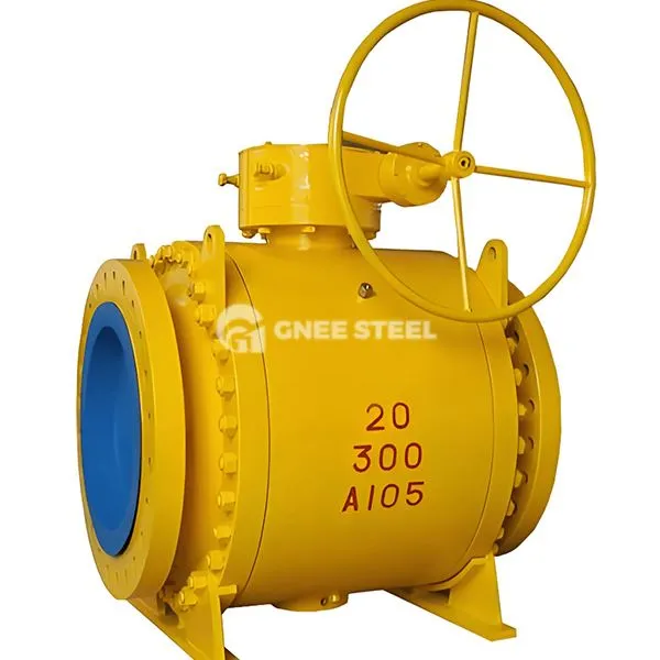 Vàlvula de bola muntada de Trunnion de perforació completa