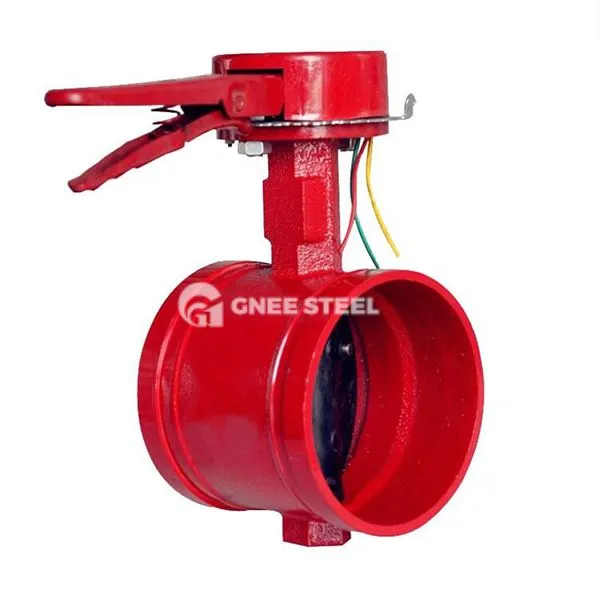 Vàlvula de papallona groovada