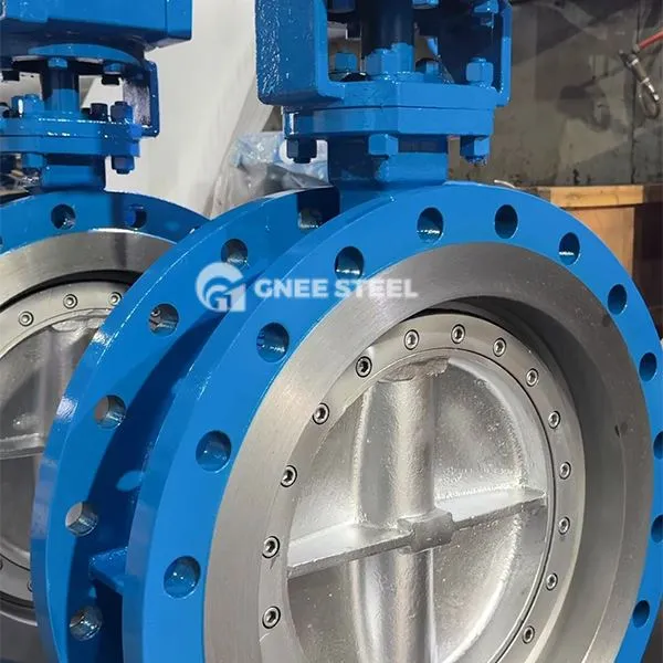 Vàlvula de papallona de segell dur de metall