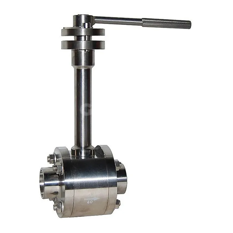 Vàlvula de bola criogènica d'alta pressió