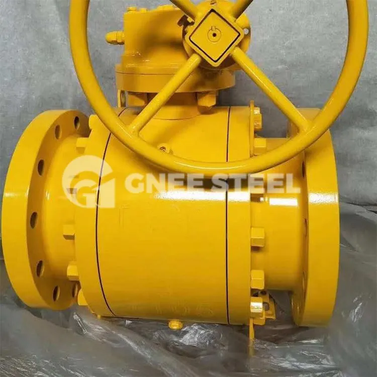 Vàlvula de bola d'acer forjat d'alta pressió