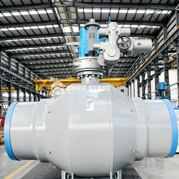 Vàlvules de bola de gran diàmetre