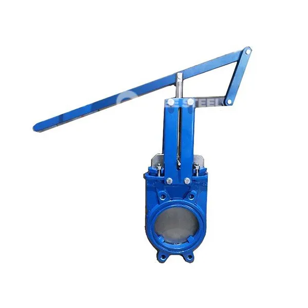 Vàlvula de porta operada per palanca