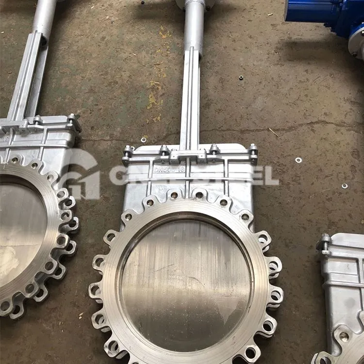 Vàlvula de compuerta de ganivet tipus tac