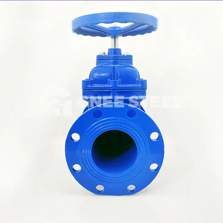 Vàlvula de compuerta de connexió de brida de seient metàl·lic
