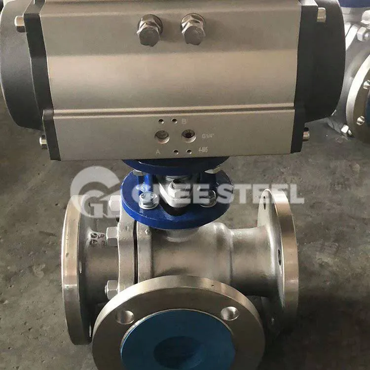 Vàlvula de bola motoritzada de 3 vies