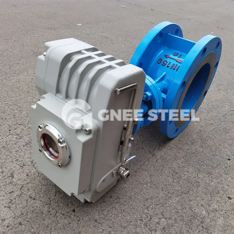 Vàlvula de papallona pneumàtica de triple compensació