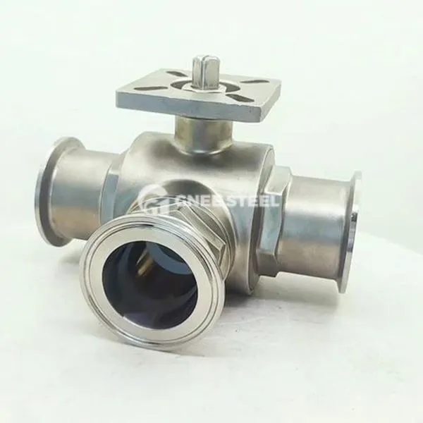 Vàlvules de bola de manera sanitària 3-