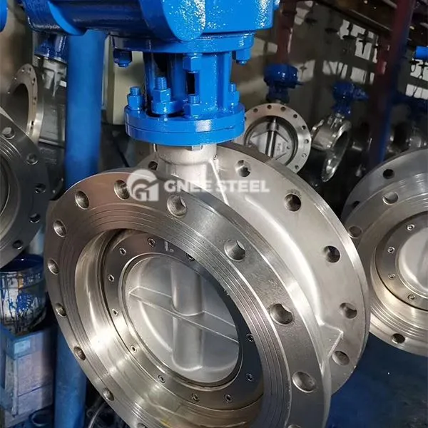 Vàlvula de papallona resistent a l'acer inoxidable