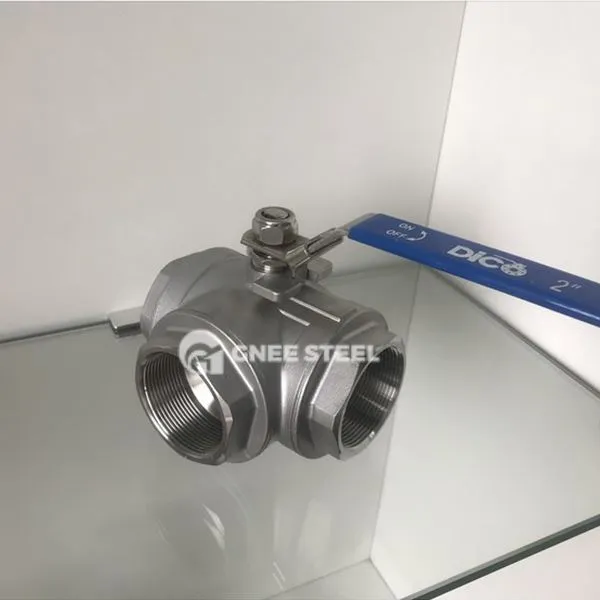 Vàlvula manual de tres vies