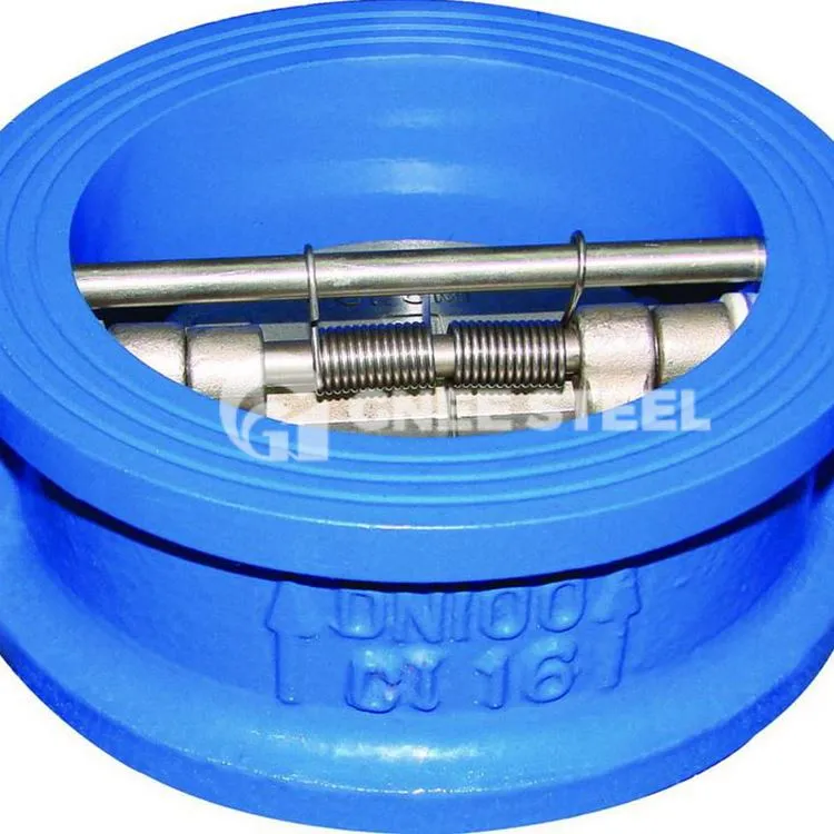 Vàlvula de retenció de doble placa d'hòstia